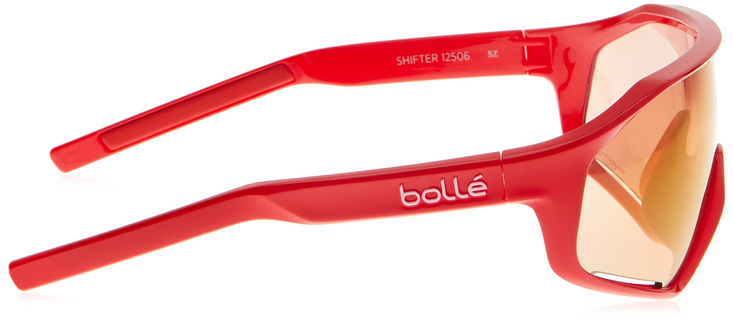 Bolle 12506 Shifter Shiny Red Sunglasses, Red