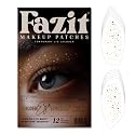 Fazit Makeup Patches - Golden Eye Speckles - Glow Up Make-Up Patches - Cute Glitter Makeup Accessories For Women - Cosmetic Glitter For Face