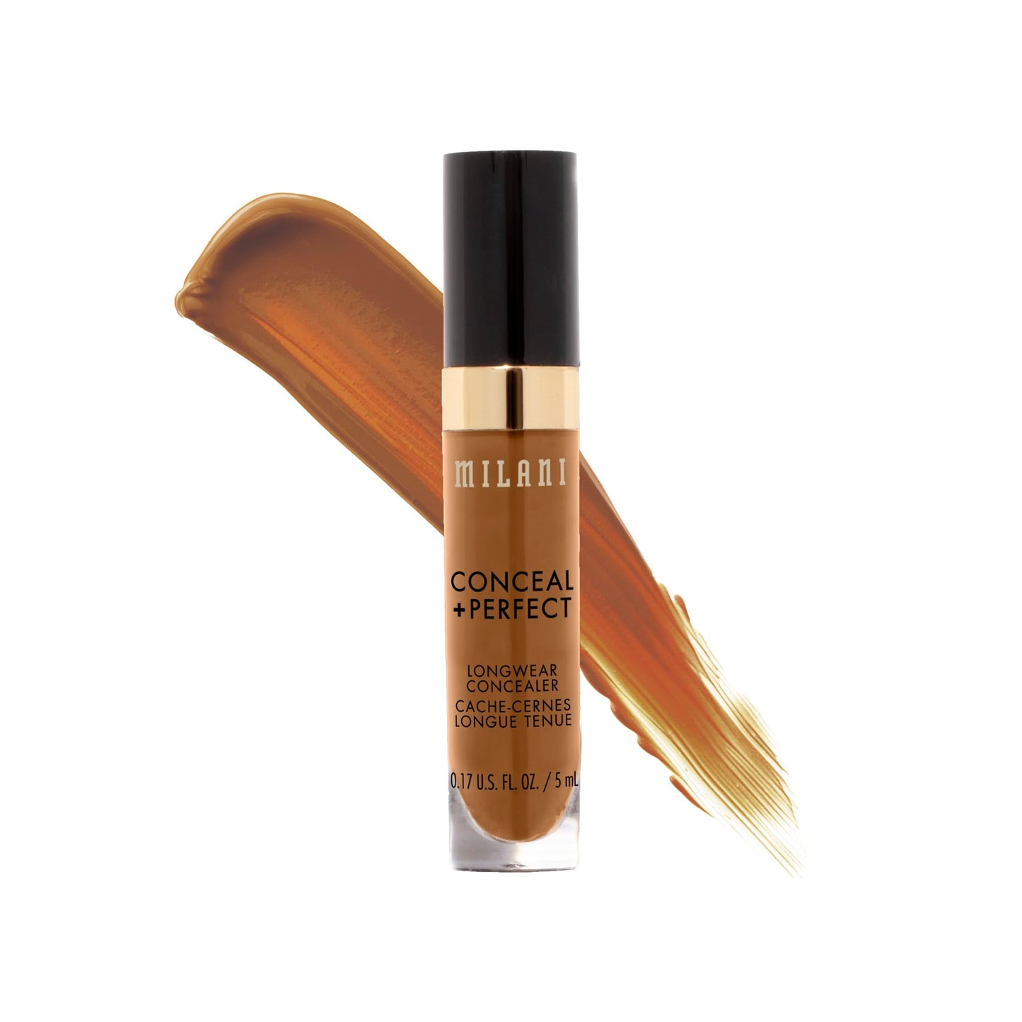 Milani Conceal + Perfect Longwear Concealer - Warm Almond (0.17 Fl. Oz.) Vegan, Cruelty-Free Liquid Concealer - Cover Dark Circles, Blemishes & Skin