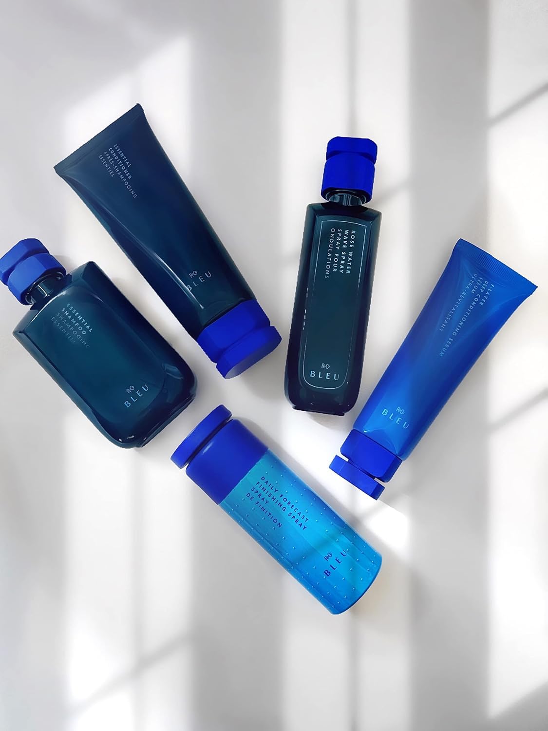 R+Co BLEU Daily Forecast Finishing Spray - Locks Style, Shields Against Humidity, Static, and Environmental Stress, Seals Cuticle with Vegan Silk
