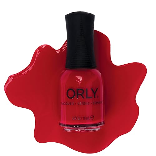 Orly Nail Polish 'All You Need is Red' Red Nail Polish Collection 0.6 fl oz (That's My Jam, 0.6 fl oz) Beauty & Personal Care Orly