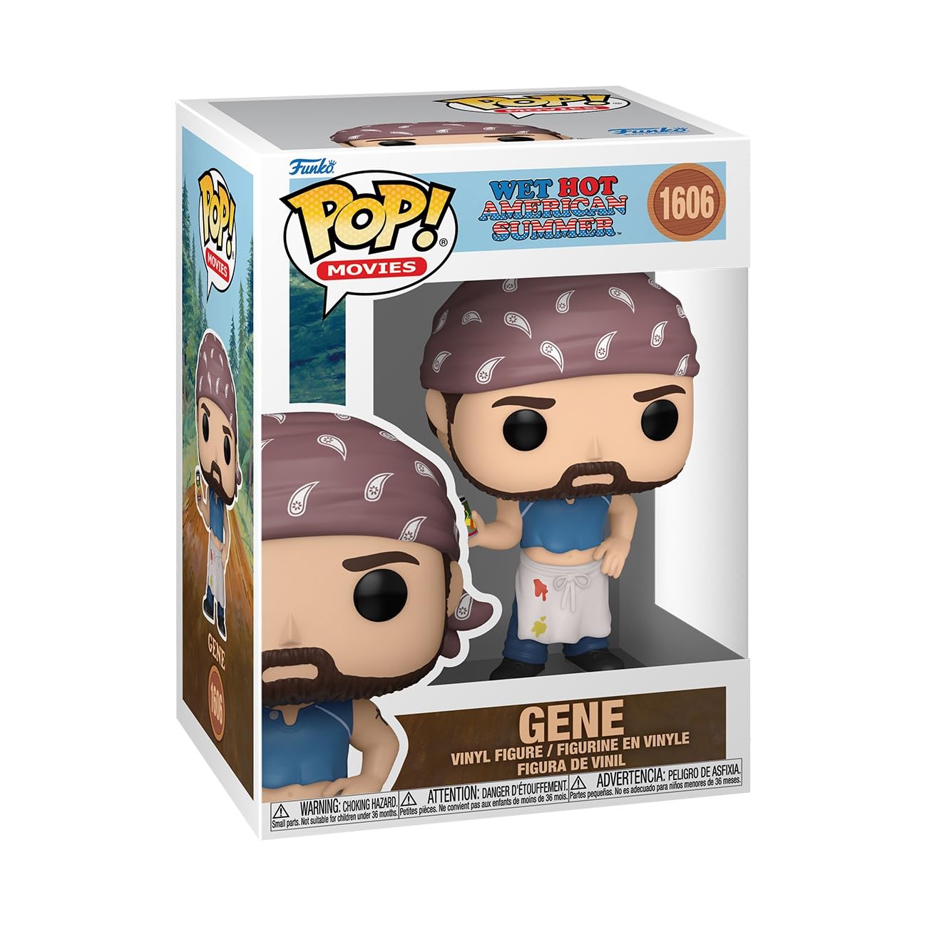 Funko POP Movies: Wet Hot American Summer - Gene with Can - Collectable Vinyl Figure - Gift Idea - Official Merchandise - for Kids & Adults - Movies…