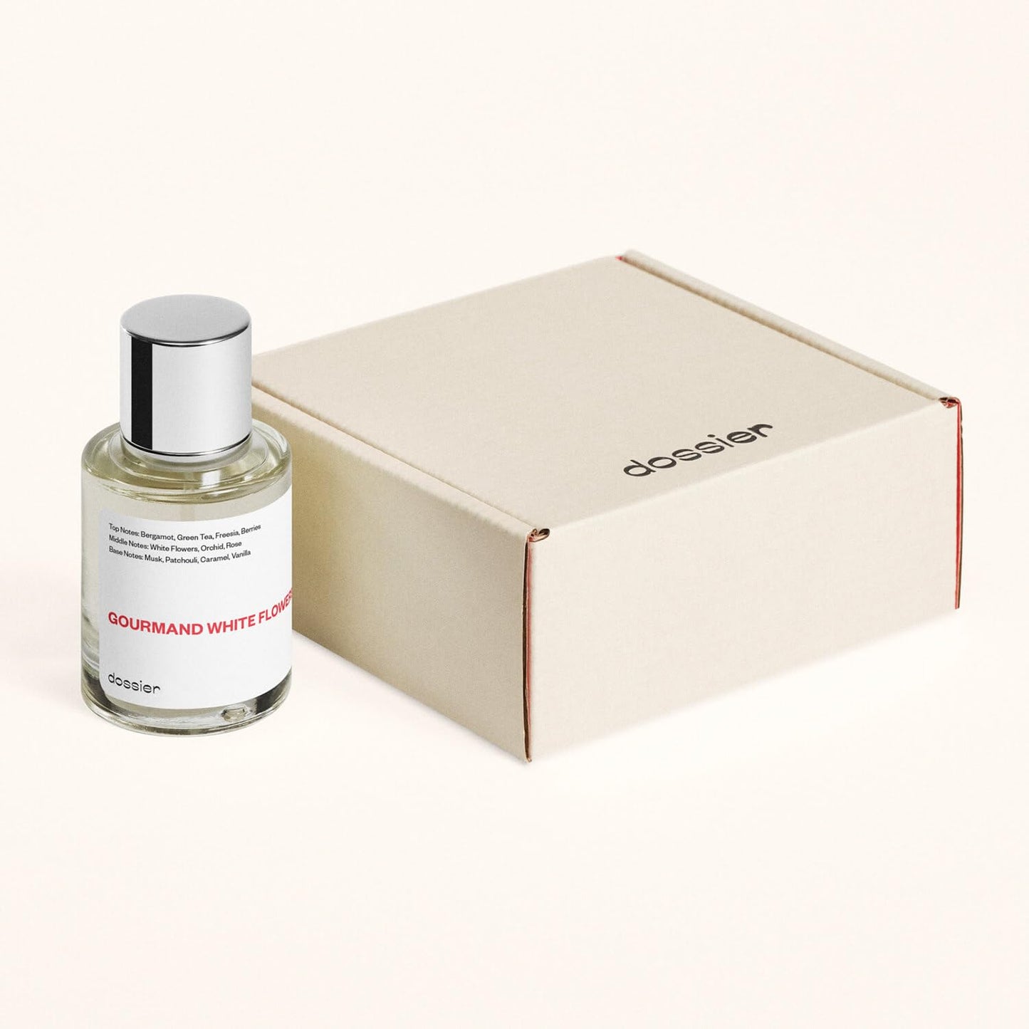 Dossier - Gourmand White Flowers - Eau de Parfum - Inspired by Viktor&Rolf's Flowerbomb - Perfume Luxury - Pure Infused - Paraben-Free - Vegan -
