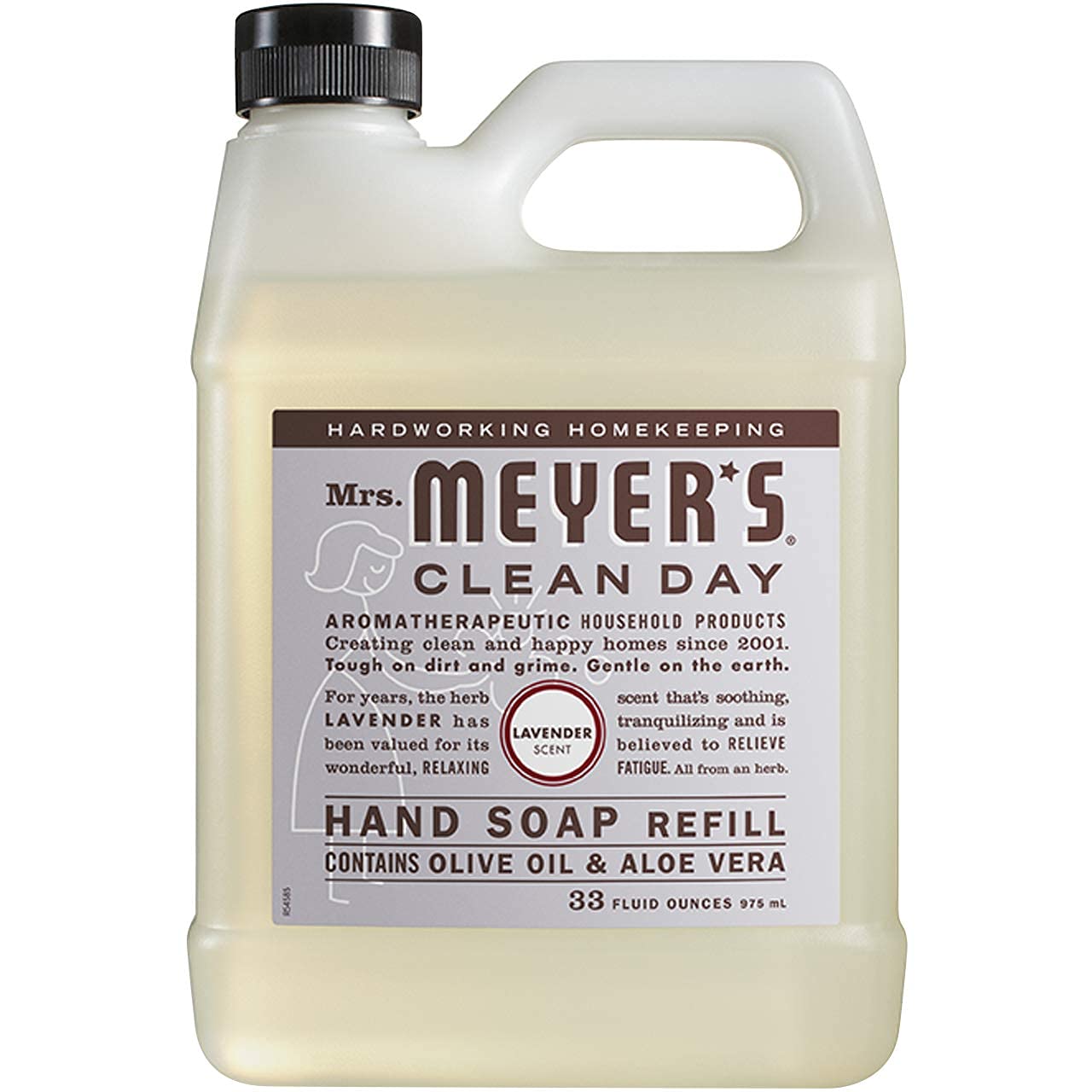 Mrs. Meyer's Clean Day Hand Soap Refill Lavender Multi-Packs (33 Fl Oz (Pack of 1)