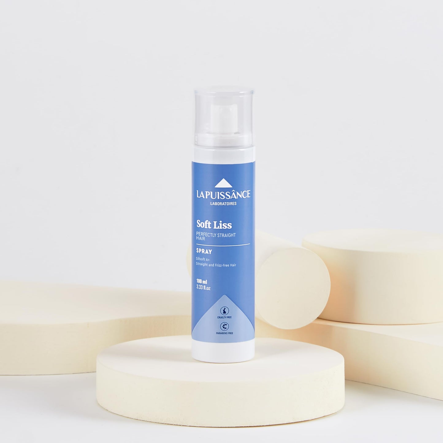 LA PUISSANCE Soft Liss 3-Step Maintenance Kit - Frizz Control & Shine System with Maxiliss & Silsoft A+ | Includes Shampoo, Conditioner & Spray |