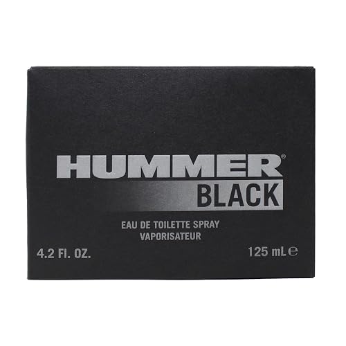 Hummer Black by Hummer Eau De Toilette Spray 4.2 oz / 124 ml for Men