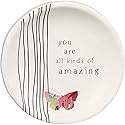 You are All Kinds of Amazing - 4 Inch Butterfly Keepsake Jewelry Trinket Dish