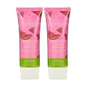 Purlisse Watermelon Energizing 2 Minute Polishing Peel, Cruelty-free, Paraben & Sulfate-free, Brightening & Smoothing, 2 Pack