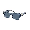 Tory Burch Sunglasses TY 7207 U 200380 Transparent Blue/Blue Dark Blu