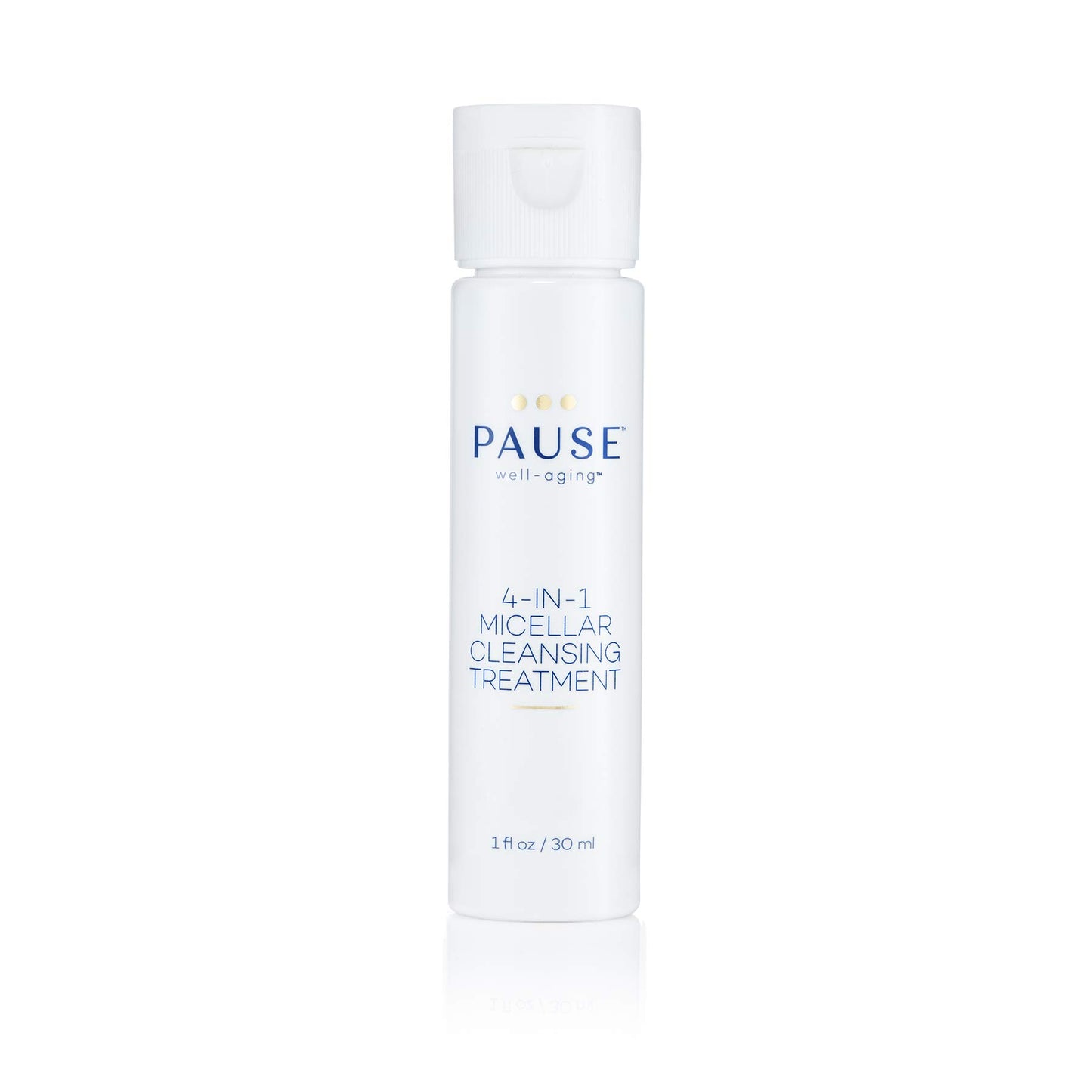 Pause Well-Aging Discovery Kit 0.7oz Hydrating Cleanser, 1oz 4-in-1 Micellar Cleansing Treatment, 2 x 0.17oz Collagen Boosting Mois Unisex 4 Pc