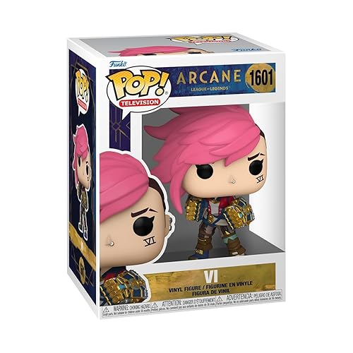 Funko POP TV: Arcane LOL - Vi - Arcane: League of Legends - Collectable Vinyl Figure - Gift Idea - Official Merchandise - for Kids & Adults - TV Fans…