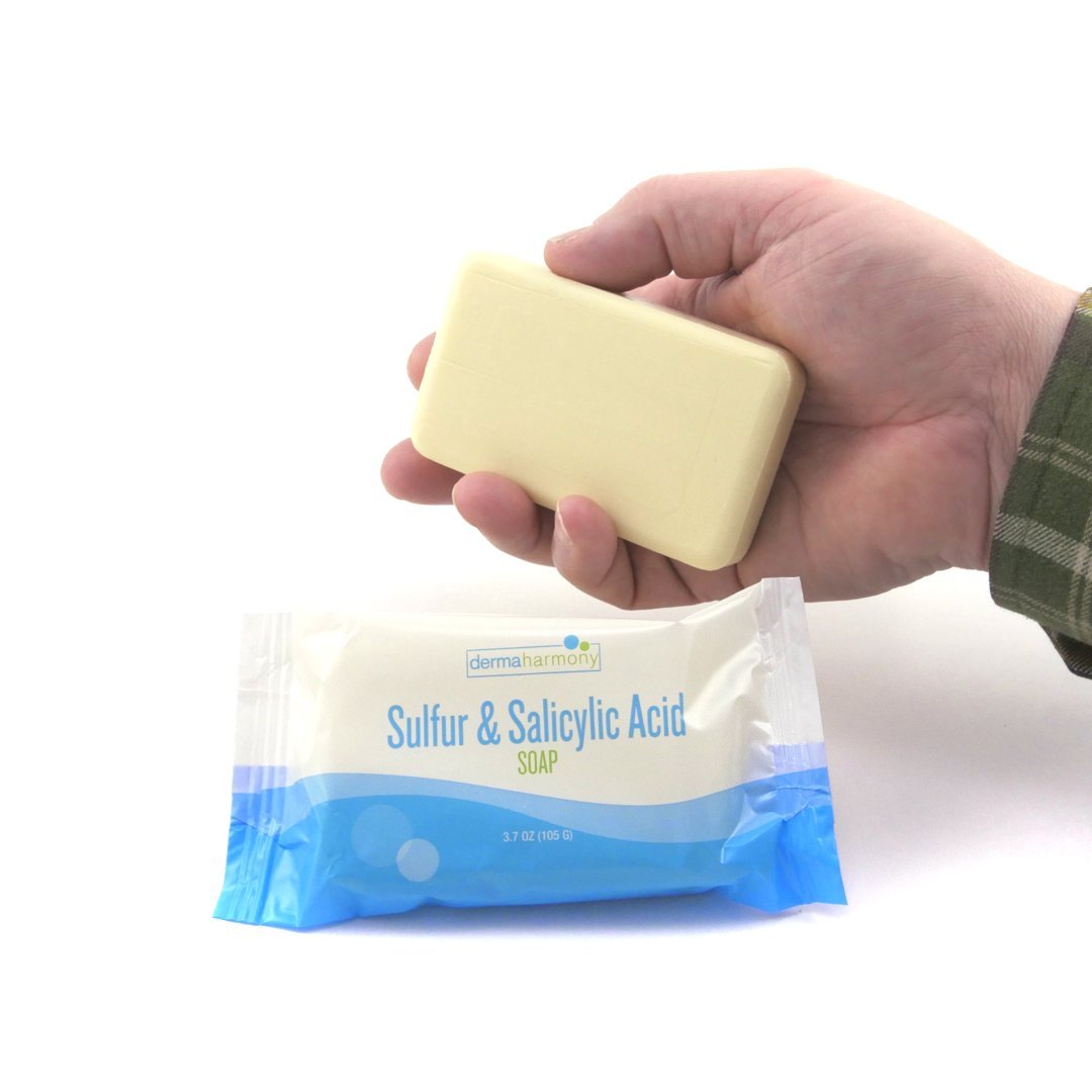 Dermaharmony Sulfur and Salicylic Acid Bar Soap - 3.7 oz (1 Bar)