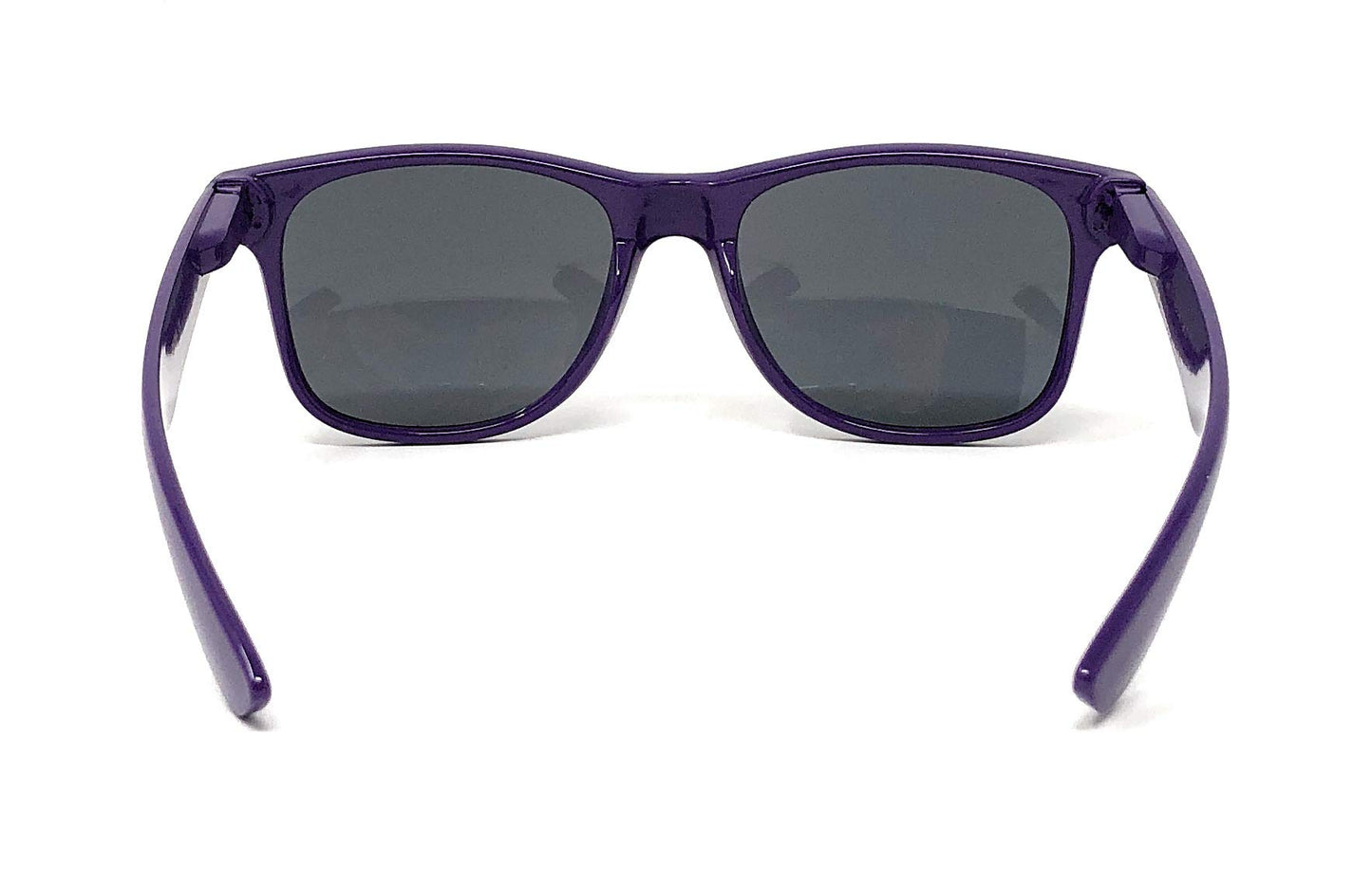 My Shades - Retro 80's Classic Rectangle Sunglasses (Purple, Smoke)