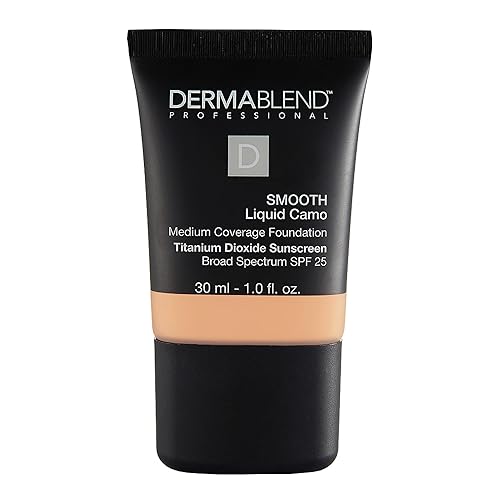 Dermablend Smooth Liquid Foundation with SPF 25, 30W Bisque, 1 Fl. Oz.