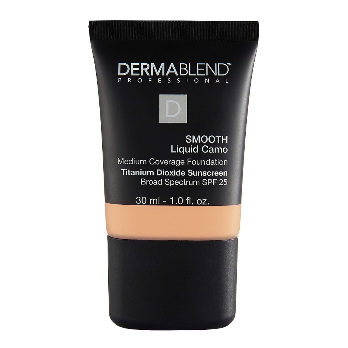 Dermablend Smooth Liquid Foundation with SPF 25, 30W Bisque, 1 Fl. Oz.
