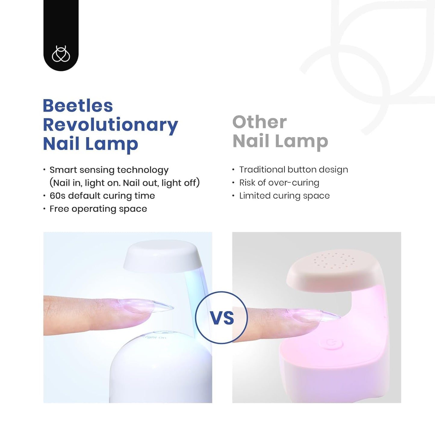 Beetles Gel Nail Kit Etch-X, Almond Medium, 500pcs 12 Sizes Beauty and Personal Care beetles Gel Polish