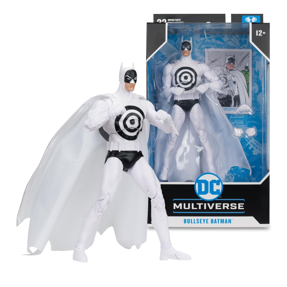 DC Multiverse Detective Comics 7 Inch Action Figure Exclusive - Bullseye Batman Platinum