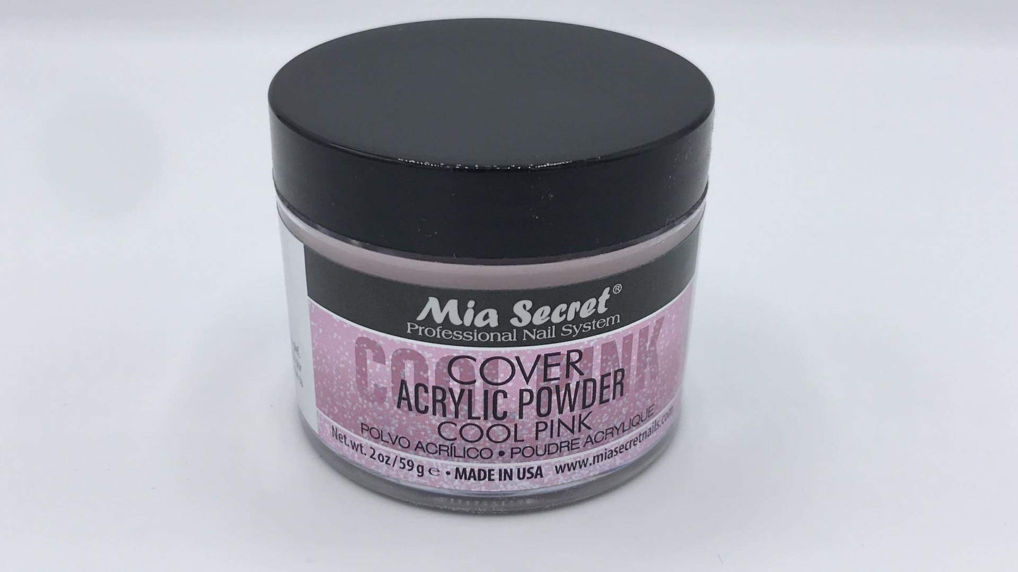 Mia Secret Professional Nail System Cover Acrylic Powder ?? New item 2020 ! (2oz COVER COOL PINK) Beauty & Personal Care Mia Secret