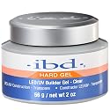 IBD Hard Gel LED/UV Builder Gel - Clear, Nail Extension & Overlay Gels, Strong Acrylic Finish, Professional Quality, 2 oz, 1 Pack Beauty & Personal Care IBD