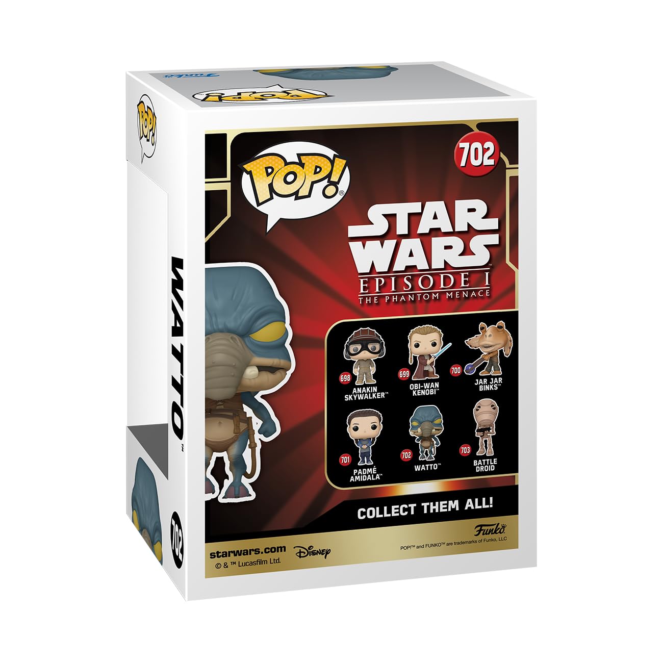 Funko POP! Star Wars: Episode 1 The Phantom Menace Anniversary - Watto - Collectable Vinyl Figure - Gift Idea - Official Merchandise - for Kids…