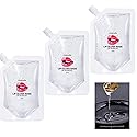 BIOKUSY Lip Gloss Base 150ML, Clear Moisturizing Versagel Base Gel for DIY Handmade Lip Gloss Lipstick, Ingredient Safety - 5.07oz (3 Pack x 50ML)