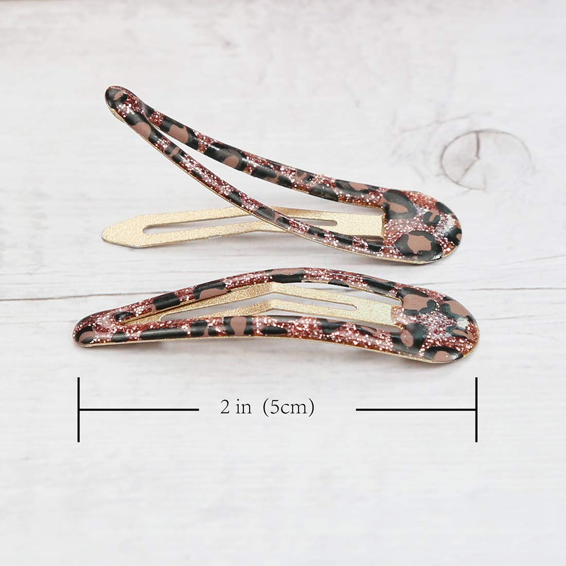 minihope Classics Contour Hair Clip for women, hair barrettes for Girls,keep loose hairs bangs and flyaways away from face.5cm,24 Count (Pack of 1)…