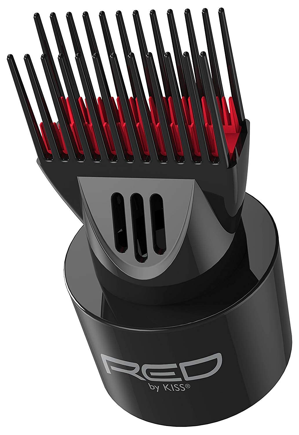Red by Kiss Detangling Blow Dryer Hair Styling Pik, Double Layer Pik Attachment for Smooth, Frizz-Free Hair, Compatible with Most Hair Dryers, Wigs Beauty and Personal Care Red by Kiss