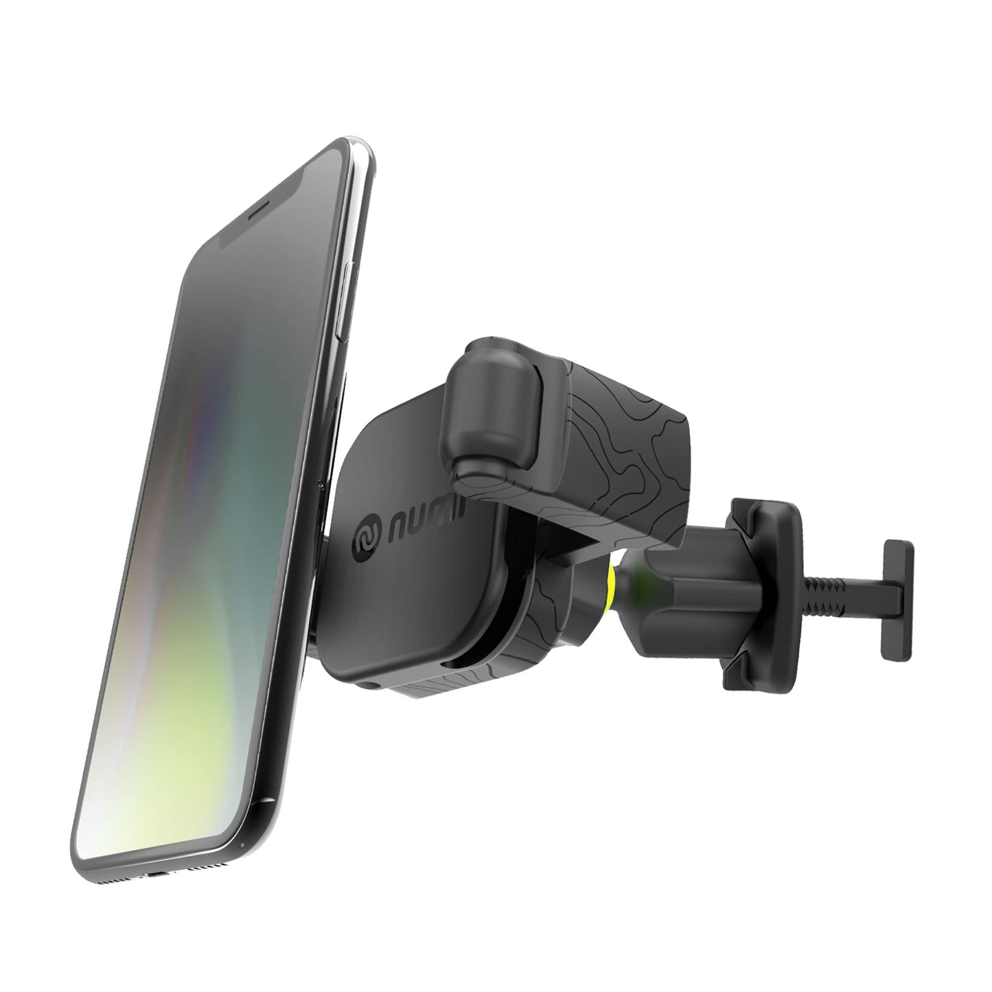 HandStands Numi Air Dock Vent - Car Vent Phone Mount with Cable Management and Sticky Pad - Easy Access Car Phone Holder - No Suction Cups or…