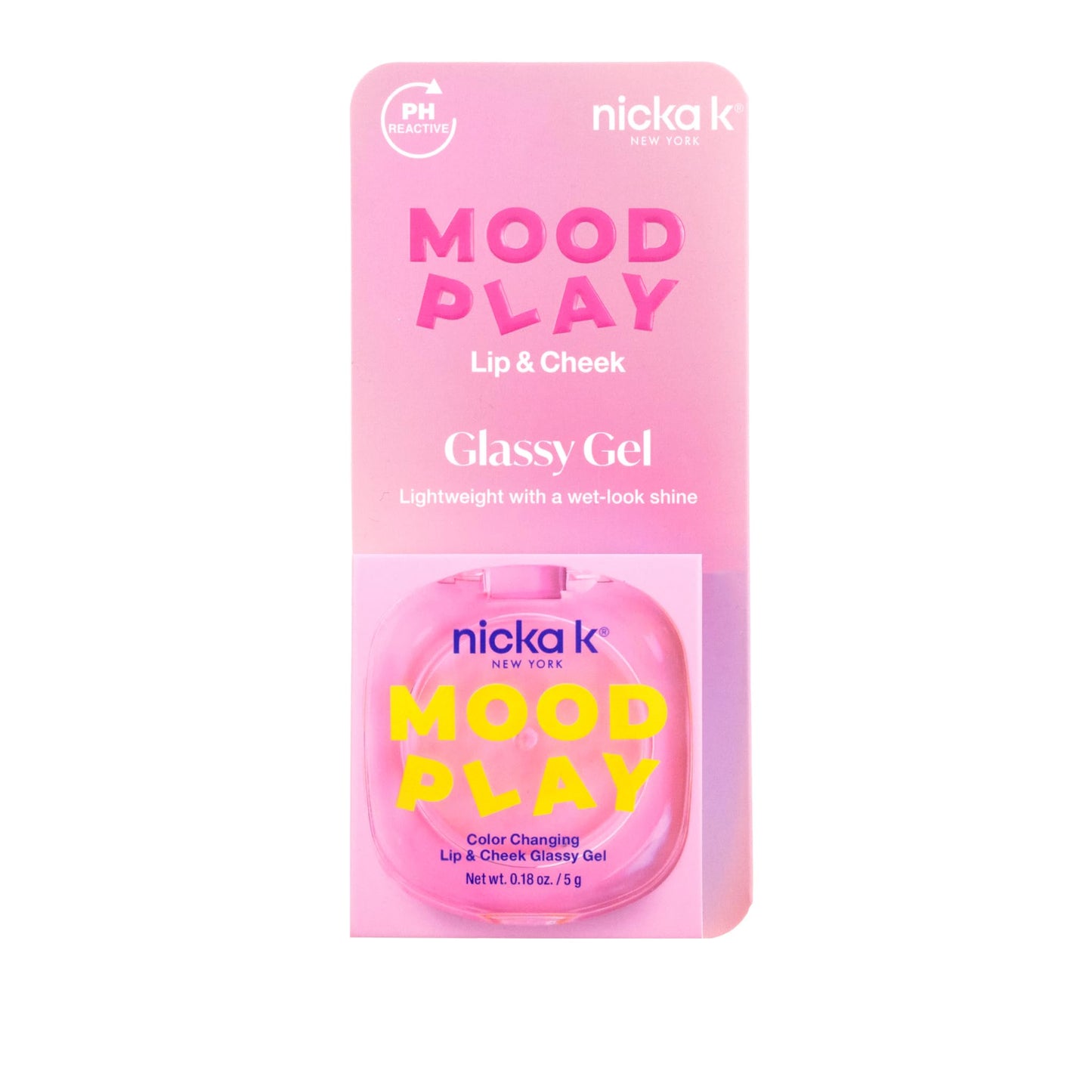 NICKA K NEW YORK Mood Play Lip Care (Glassy Gel)