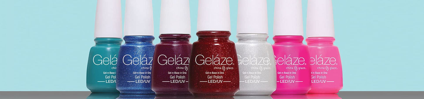 China Glaze Gelaze Gel-n-Base Gel That's Shore Bright - .5 fl oz Beauty & Personal Care China Glaze