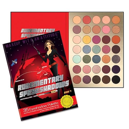 Rude Cosmetics Rudementary SpeyeShadows 35 Eyeshadows Palette - Book 7 for Women - 1.33 oz Eye Shadow