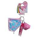 JoJo Siwa Diamond Lip Keychain Gloss, Balm and Coin Purse, Pink, Blue, One_Size