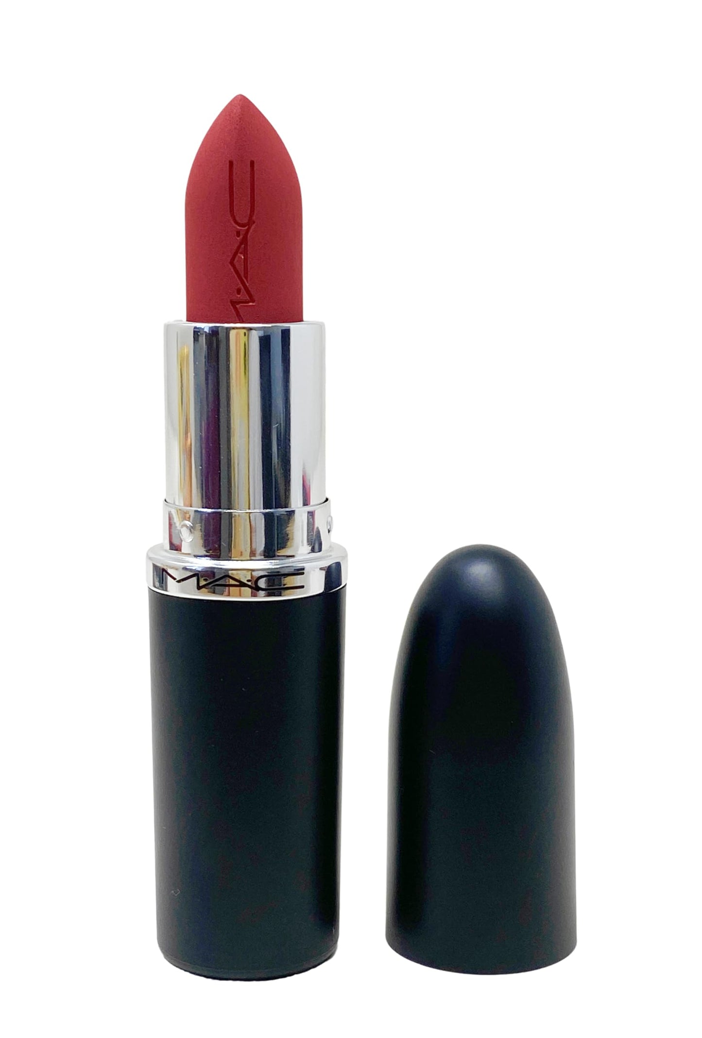MAC Cosmetics Ximal Silky Matte Lipstick - 668 Forever Curious (Pinky red) .12 Oz / 3.5 g