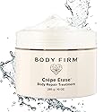 Body Firm Crepe Erase Body Repair Treatment, Anti Aging Firming Lotion with Collagen Peptides, Shea Butter, Vitamin E, Squalane and More, Promotes
