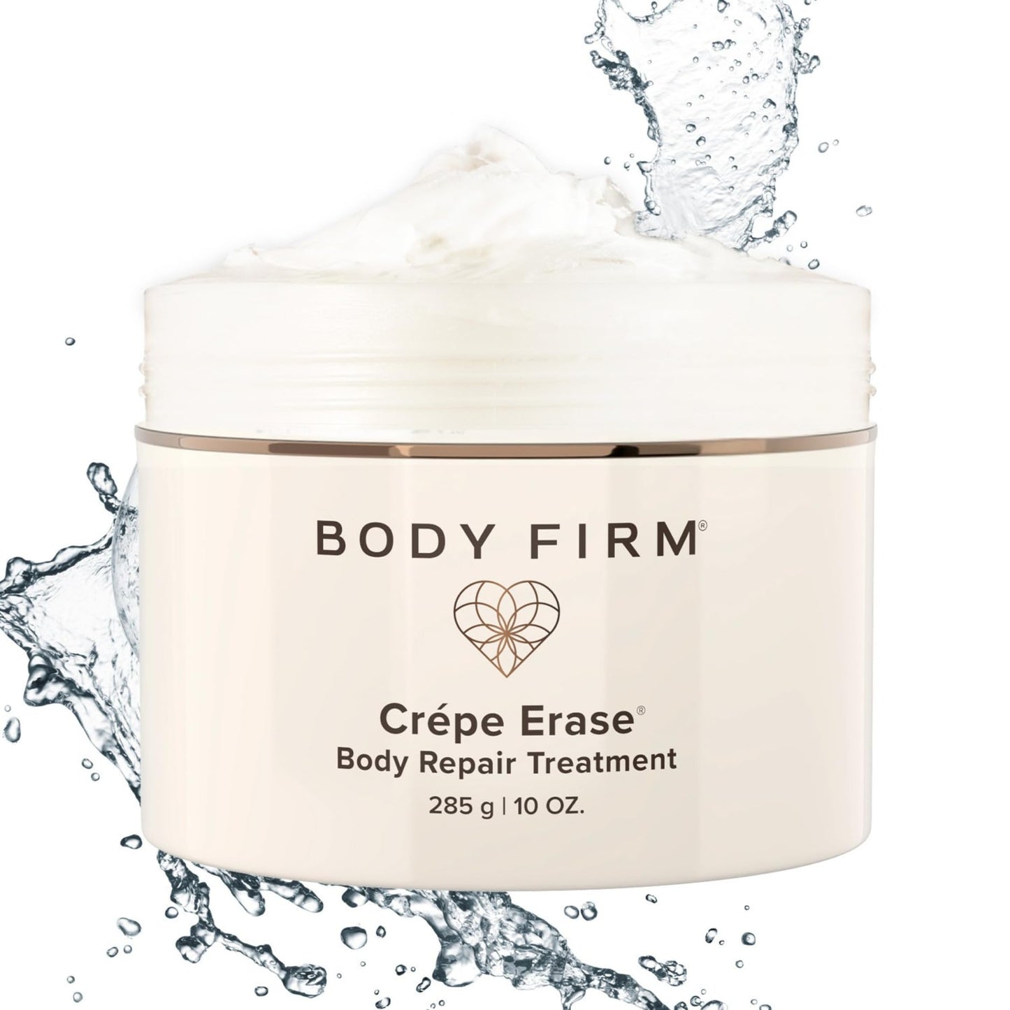 Body Firm Crepe Erase Body Repair Treatment, Anti Aging Firming Lotion with Collagen Peptides, Shea Butter, Vitamin E, Squalane and More, Promotes
