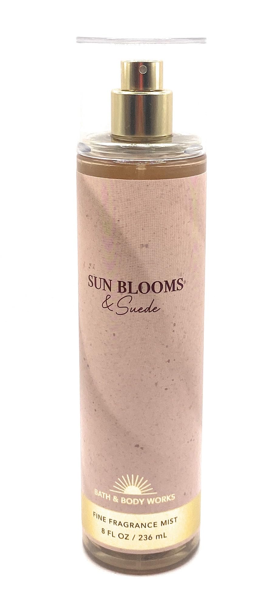 Bath & Body Works Sun Blooms & Suede Fine Fragrance Mist 8 Fluid Ounce Spray