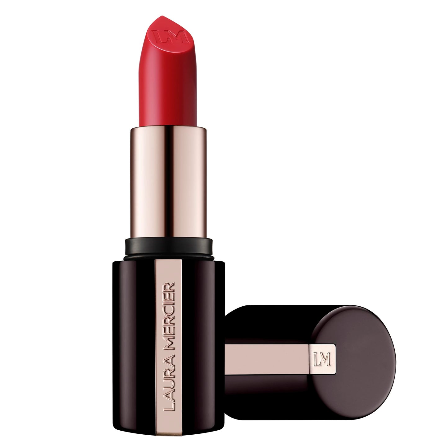 Laura Mercier Caviar Hydra Crème Lipstick, 16HR Hydration and Lip Barrier Repair, All Day Wear, Plumping, Smudge- & Fade-proof, Creamy Satin Finish, Infused with Hyaluronic Acid, 571 Rue de Rivoli