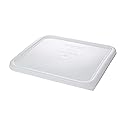 Rubbermaid Commercial Products Large Lid For 12/18/22 Qt. Plastic Space Saving Square Food Storage Container, White, Lid…