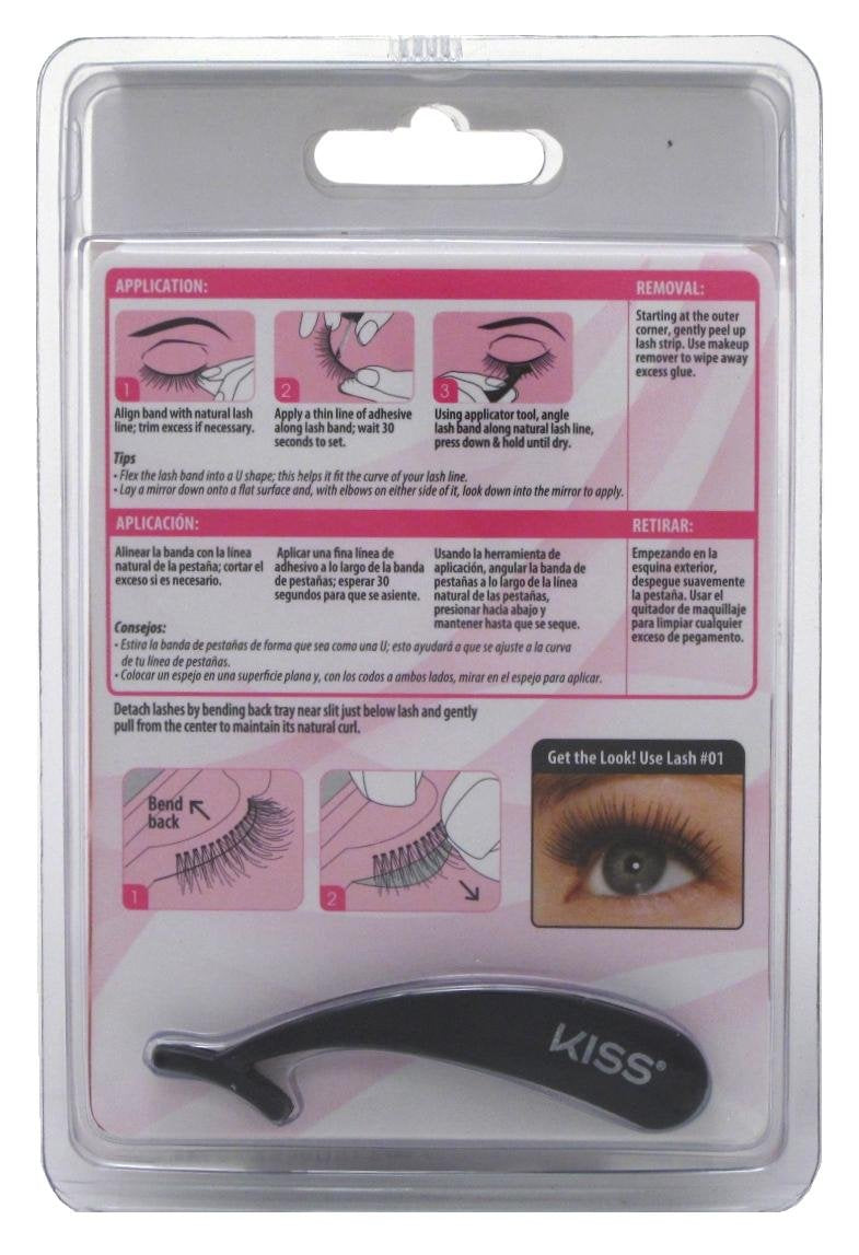 Kiss So Wispy 01 5 Pairs (Pack of 3)