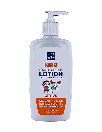 Kiss My Face Kids Cleansing Hand Spray - Rinse-Free On The Go Cleansing - Vegan & Cruelty-Free - Added Tea Tree And Aloe - Suitable For Sensitive Skin