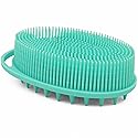 Silicone Body Brush, Exfoliating Body Scrubber, Silicone Body Scrubber Loofah, Silicone Bath Brush, Soft Exfoliating Body Bath Shower Scrubber Brush