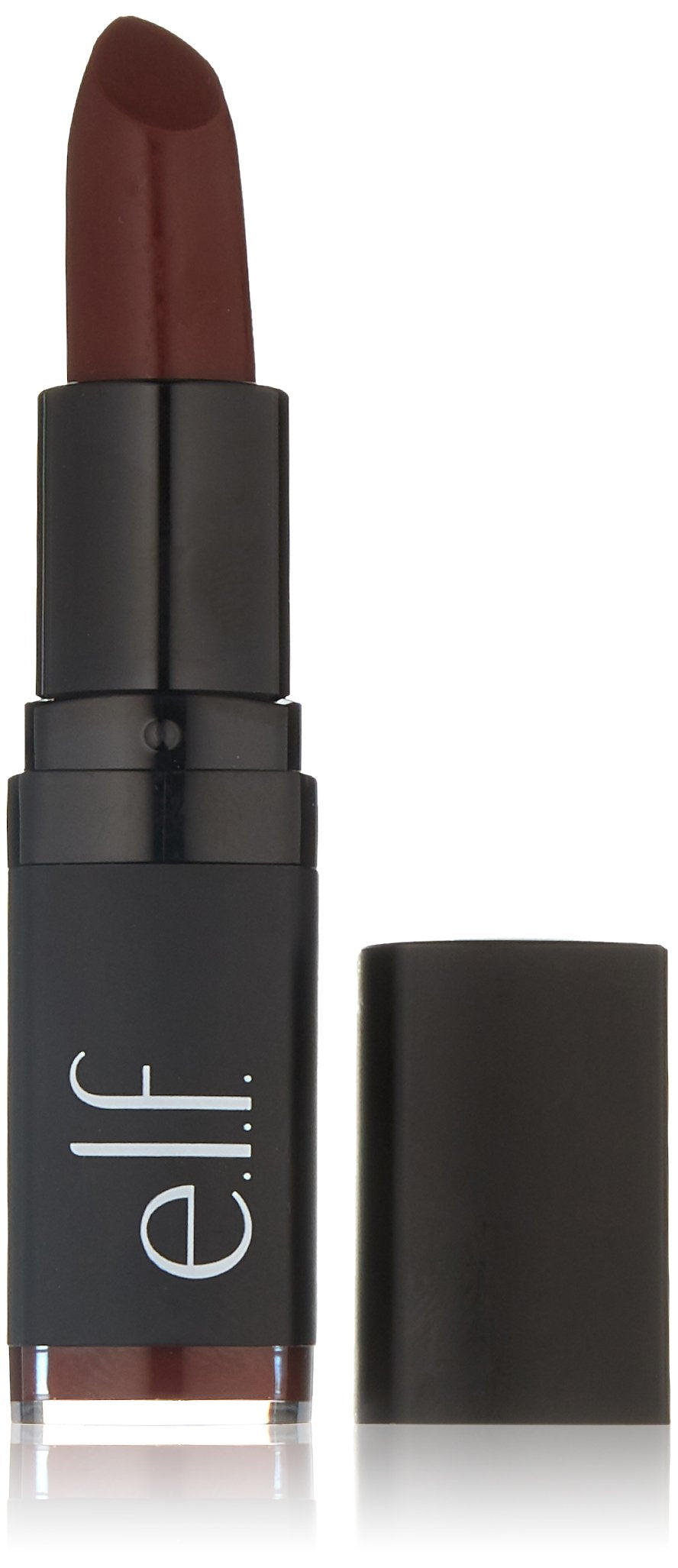 e.l.f. Moisturizing Lipstick, Vibrant Color & Luminous Shine, Bordeaux Beauty, 0.11 Ounce