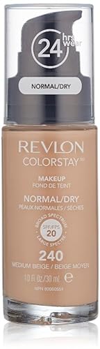 Revlon Colorstay for Normal/Dry Skin Makeup, Medium Beige 1 oz (Pack of 7)