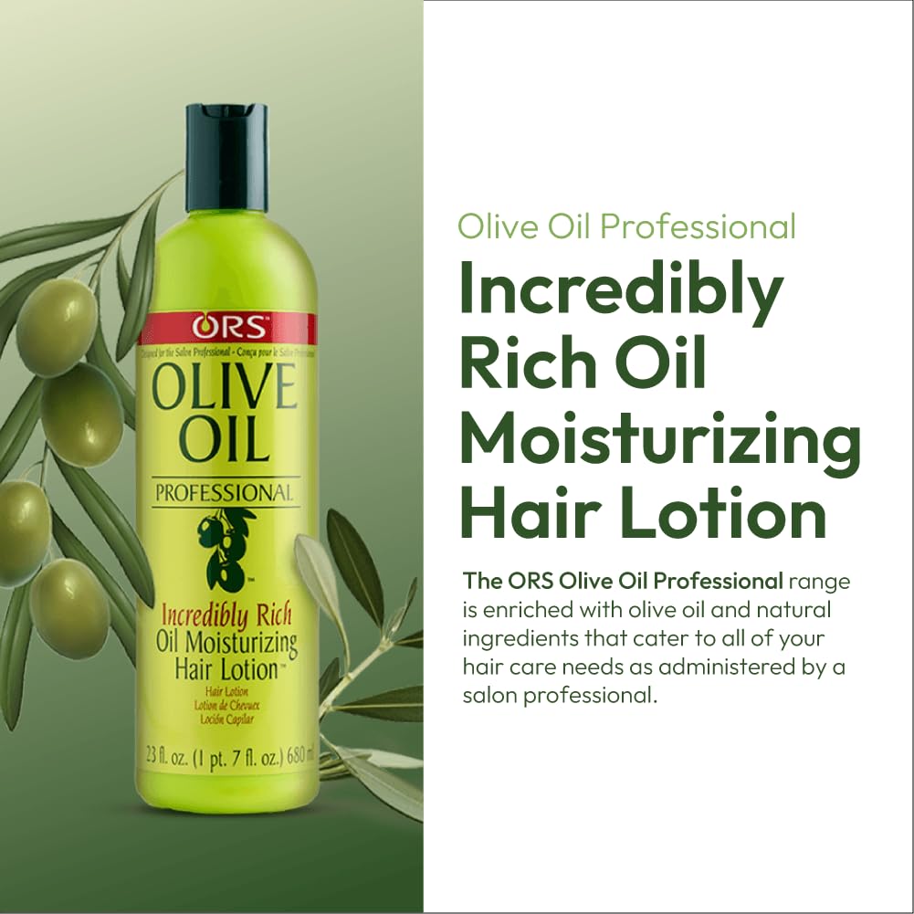 ORS Olive Oil Professional Incredibly Rich Oil Moisturizing Hair Lotion 23 Ounce (1)