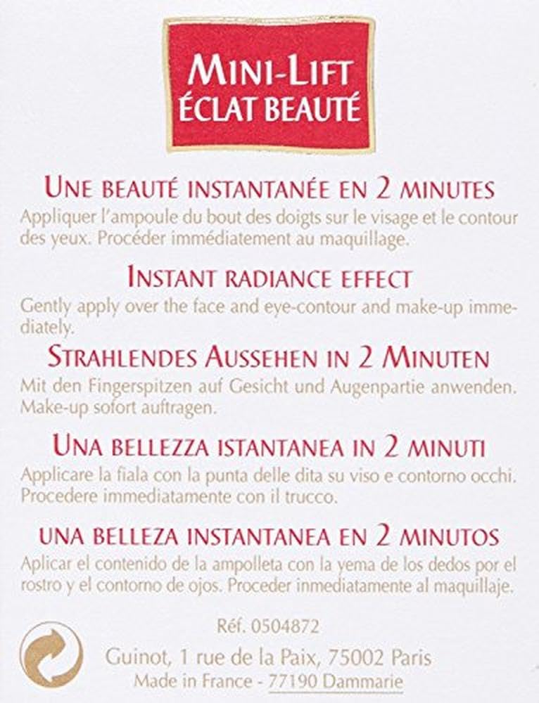 Guinot Concentre Lift Eclat, 2 Count