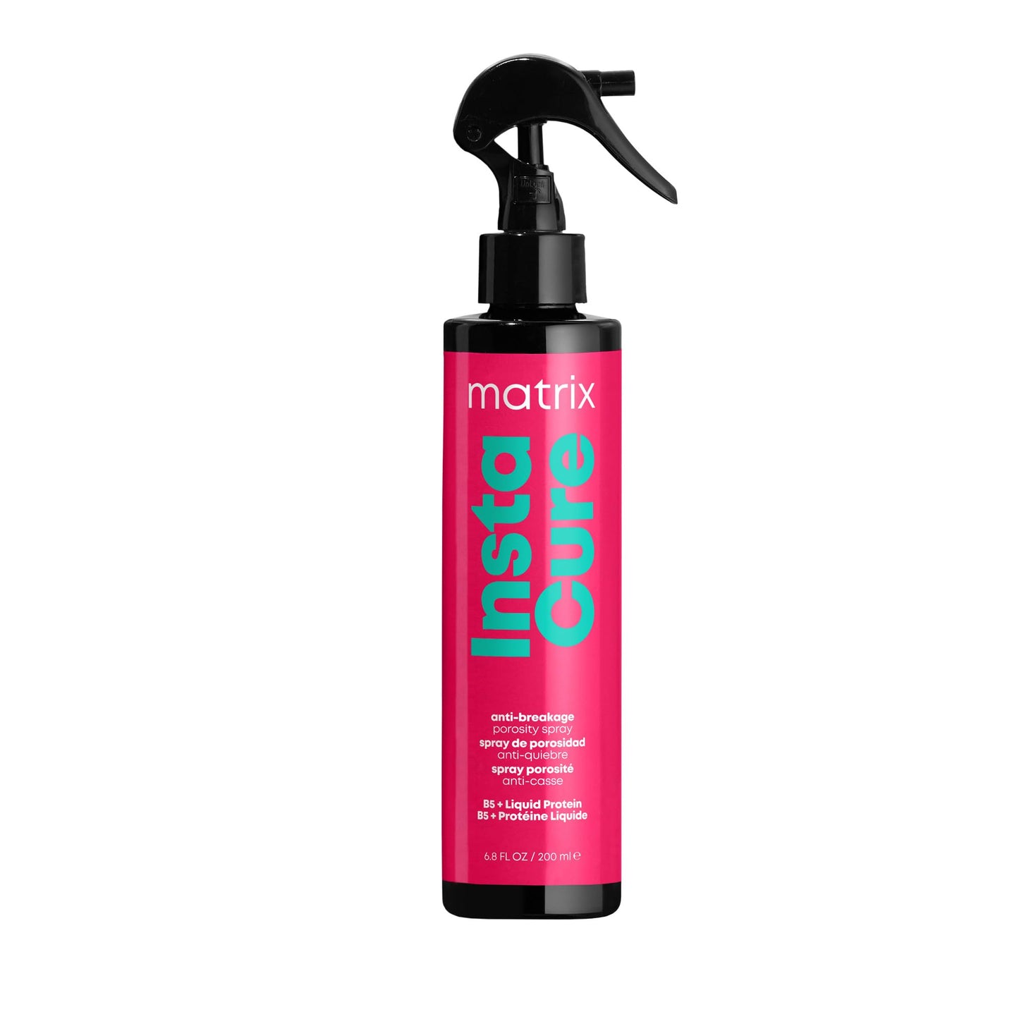 Matrix Instacure Anti-Breakage Leave-In Porosity Spray - Reduces Split Ends & Detangles, Repairs & Strengthens Hair, For Dry, Damaged, Color-Treated
