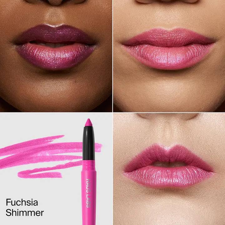 HAUS LABS BY LADY GAGA Le Monster Lip Crayon Fuchsia Shimmer & ENTEL Aloe vera Sheet Masque (BONUS)