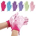 12 Pcs Exfoliating Shower Bath Gloves for Shower,Spa,Massage and Body Scrubs,Dead Skin Cell Remover Solft and Suitable for Men,Women and Children