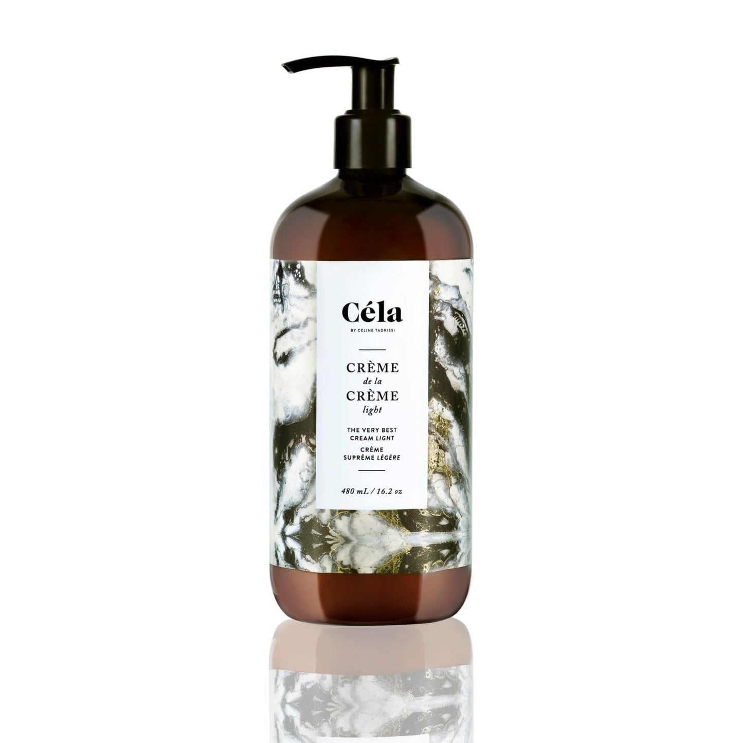 Céla Crème de la Crème Light Body Cream | 480?ml Hydrating & Moisturizing Lotion with Grapefruit Essential Oil - Soft, Smooth, Radiant Skin Daily