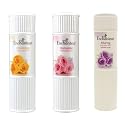 Enchanteur Perfumed Body Talcum Powder Charming, Romantic & Alluring Scent (Pack of 3 X 200 g / 7.05 Oz)